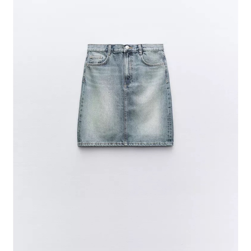 Zara Denim Mini Skirt